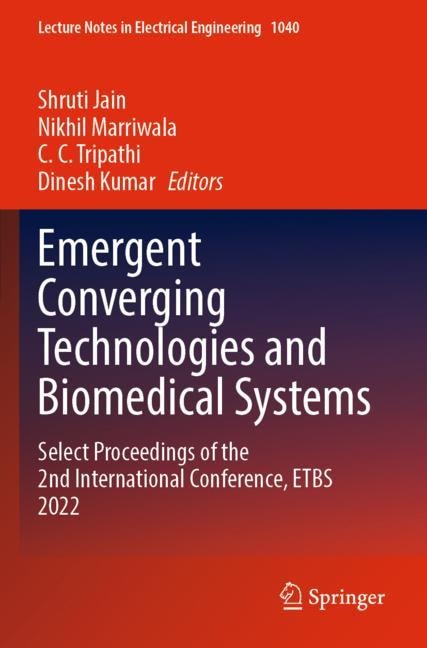 Front cover_Emergent Converging Technologies and Biomedical Systems