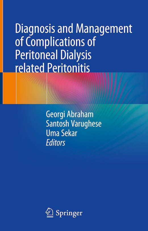 Front cover_Diagnosis and Management of Complications of Peritoneal Dialysis related Peritonitis
