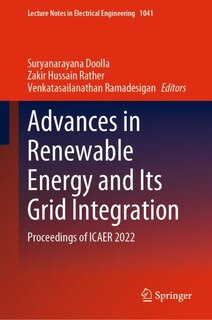 Front cover_Advances in Renewable Energy and Its Grid Integration