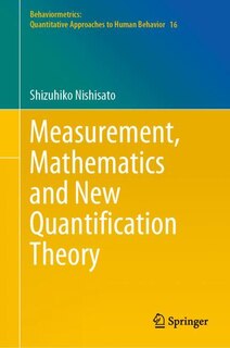 Front cover_Measurement, Mathematics and New Quantification Theory