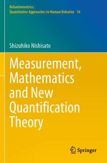 Front cover_Measurement, Mathematics and New Quantification Theory