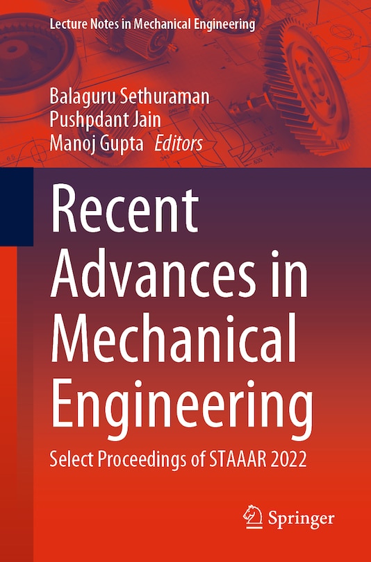 Couverture_Recent Advances in Mechanical Engineering