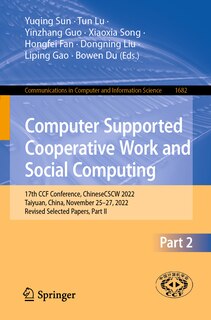 Couverture_Computer Supported Cooperative Work and Social Computing