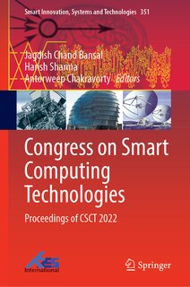 Front cover_Congress on Smart Computing Technologies