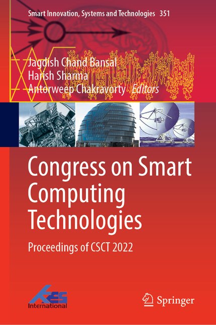 Front cover_Congress on Smart Computing Technologies