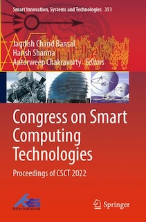 Couverture_Congress on Smart Computing Technologies