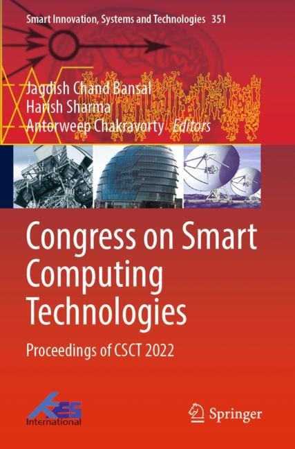 Couverture_Congress on Smart Computing Technologies