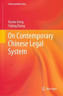 Couverture_On Contemporary Chinese Legal System