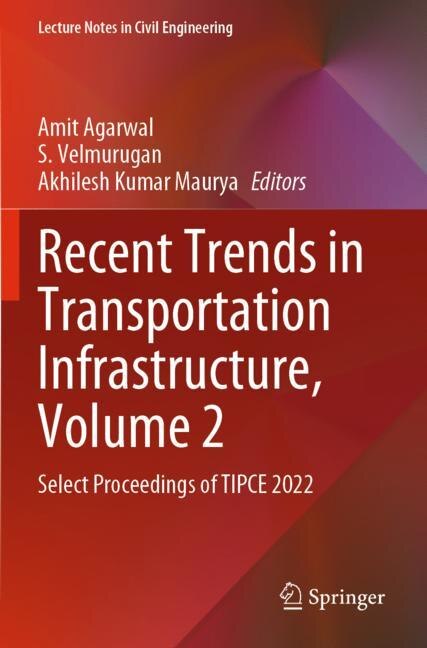 Front cover_Recent Trends in Transportation Infrastructure, Volume 2
