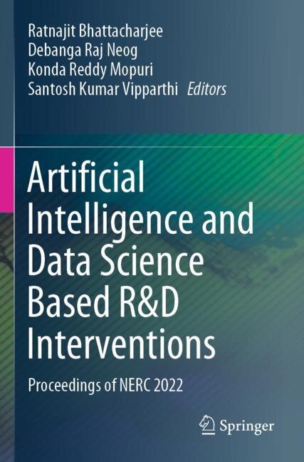 Front cover_Artificial Intelligence and Data Science Based R and D Interventions