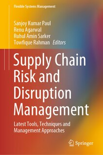Couverture_Supply Chain Risk and Disruption Management