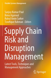 Front cover_Supply Chain Risk and Disruption Management