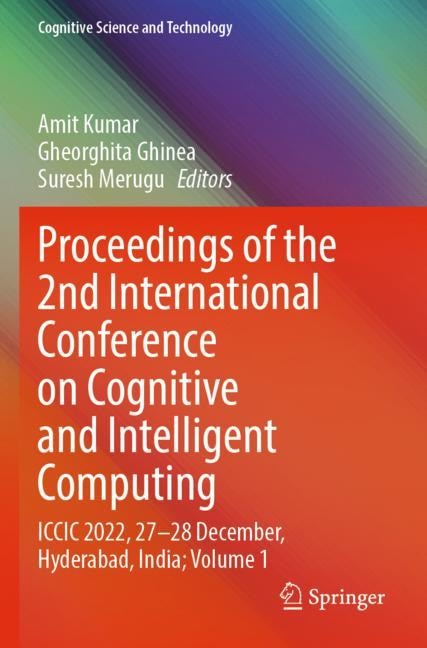 Couverture_Proceedings of the 2nd International Conference on Cognitive and Intelligent Computing
