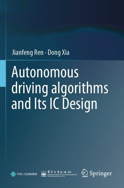 Couverture_Autonomous driving algorithms and Its IC Design