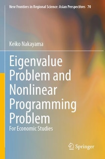 Couverture_Eigenvalue Problem and Nonlinear Programming Problem