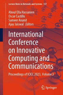 Front cover_International Conference on Innovative Computing and Communications