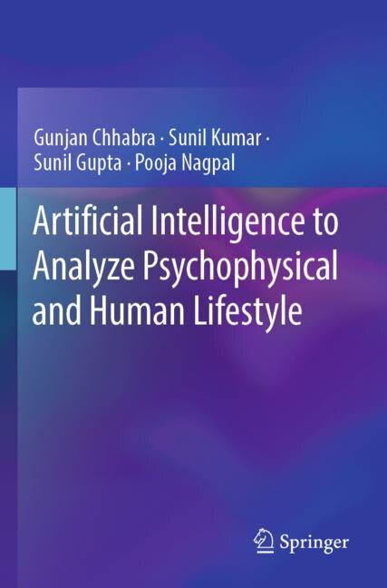 Front cover_Artificial Intelligence to Analyze Psychophysical and Human Lifestyle