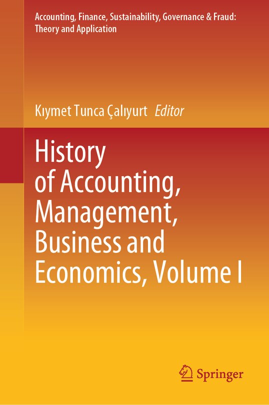 Couverture_History of Accounting, Management, Business and Economics, Volume I