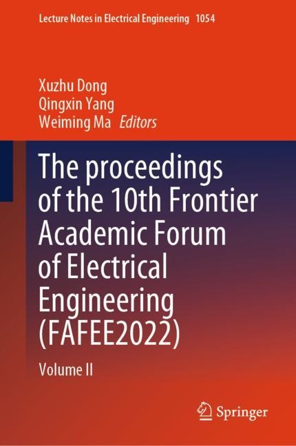 Front cover_The proceedings of the 10th Frontier Academic Forum of Electrical Engineering (FAFEE2022)