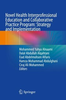 Front cover_Novel Health Interprofessional Education and Collaborative Practice Program