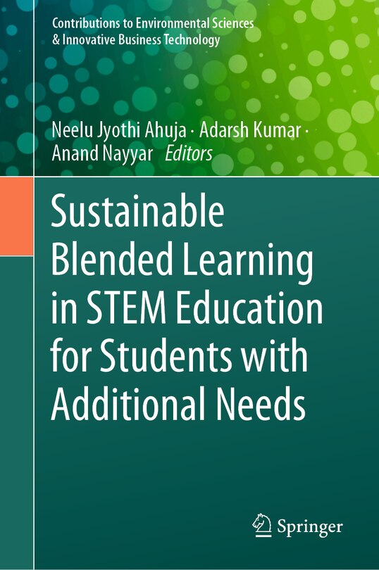 Front cover_Sustainable Blended Learning in STEM Education for Students with Additional Needs