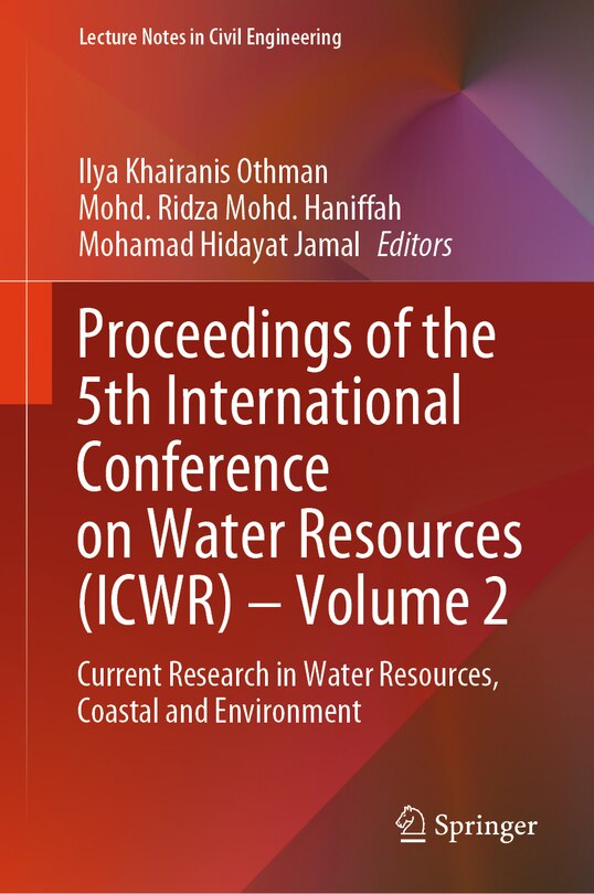 Couverture_Proceedings of the 5th International Conference on Water Resources (ICWR) - Volume 2