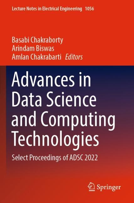Front cover_Advances in Data Science and Computing Technologies