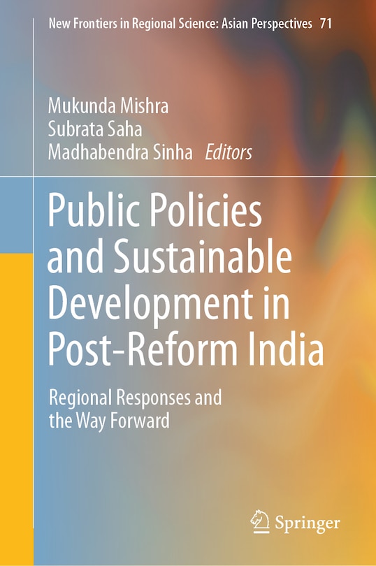 Front cover_Public Policies and Sustainable Development in Post-Reform India