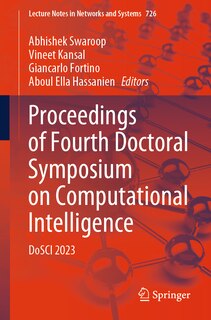 Couverture_Proceedings of Fourth Doctoral Symposium on Computational Intelligence