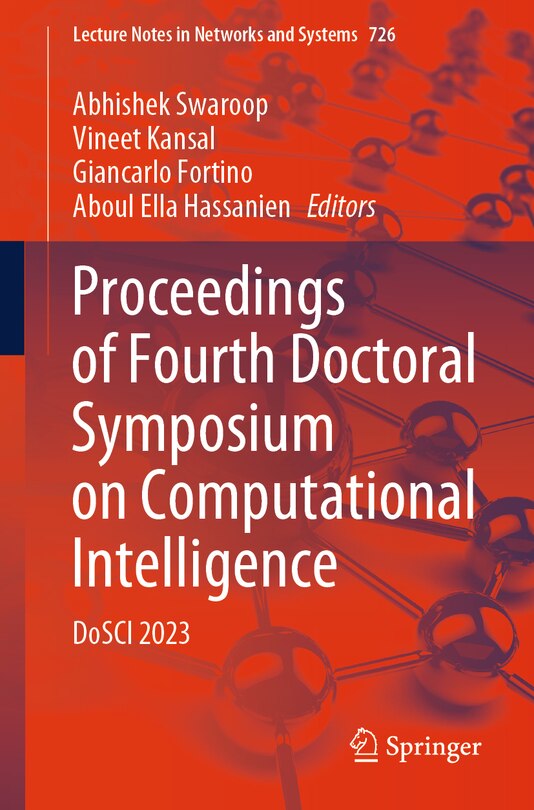 Couverture_Proceedings of Fourth Doctoral Symposium on Computational Intelligence