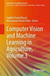 Couverture_Computer Vision and Machine Learning in Agriculture, Volume 3