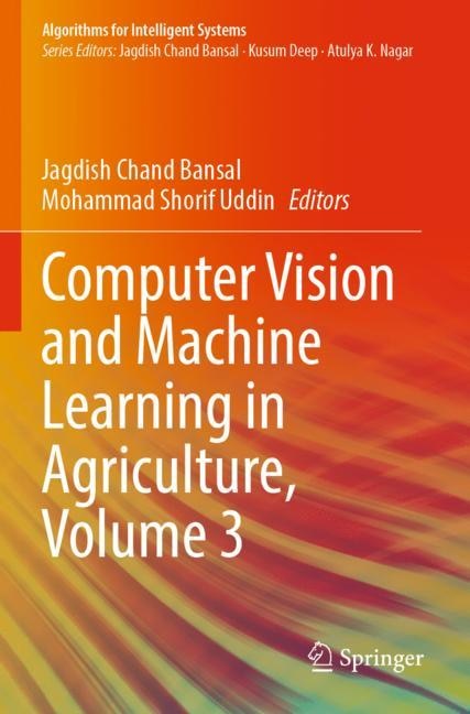 Front cover_Computer Vision and Machine Learning in Agriculture, Volume 3