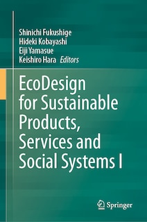 Front cover_EcoDesign for Sustainable Products, Services and Social Systems I