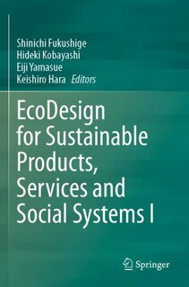 Front cover_EcoDesign for Sustainable Products, Services and Social Systems I