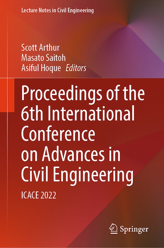 Couverture_Proceedings of the 6th International Conference on Advances in Civil Engineering