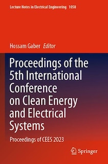 Couverture_Proceedings of the 5th International Conference on Clean Energy and Electrical Systems