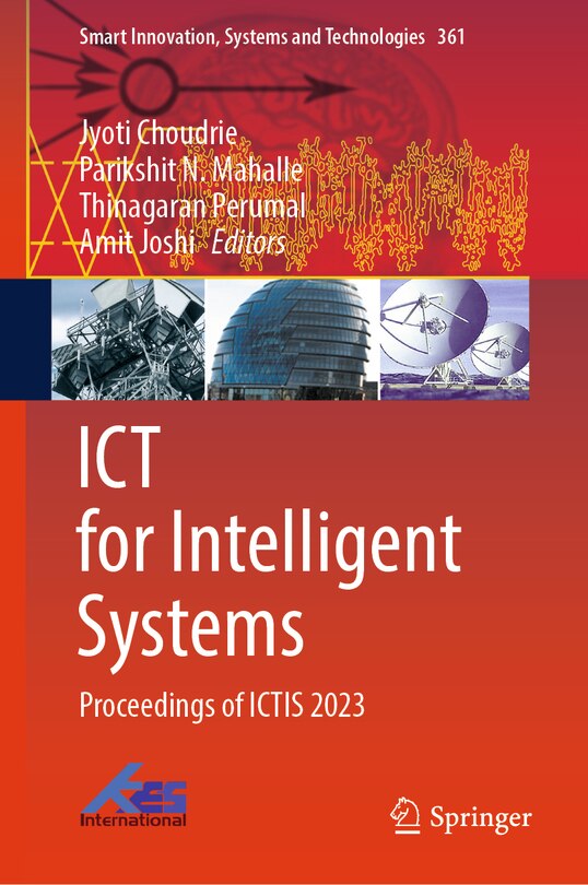 Front cover_ICT for Intelligent Systems
