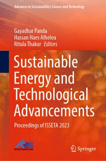 Front cover_Sustainable Energy and Technological Advancements