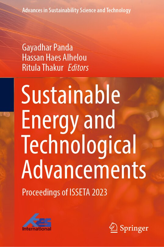 Front cover_Sustainable Energy and Technological Advancements