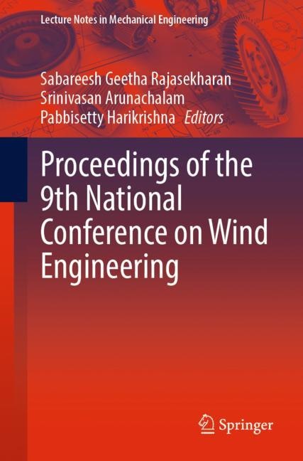 Couverture_Proceedings of the 9th National Conference on Wind Engineering
