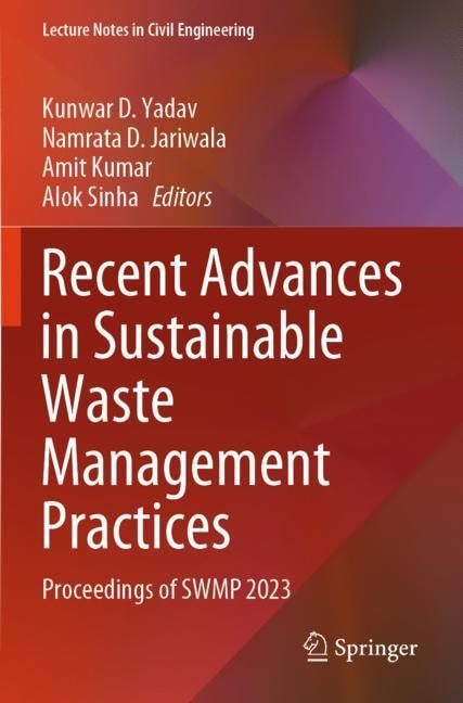 Front cover_Recent Advances in Sustainable Waste Management Practices