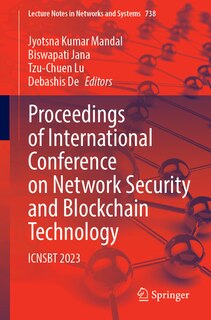 Front cover_Proceedings of International Conference on Network Security and Blockchain Technology