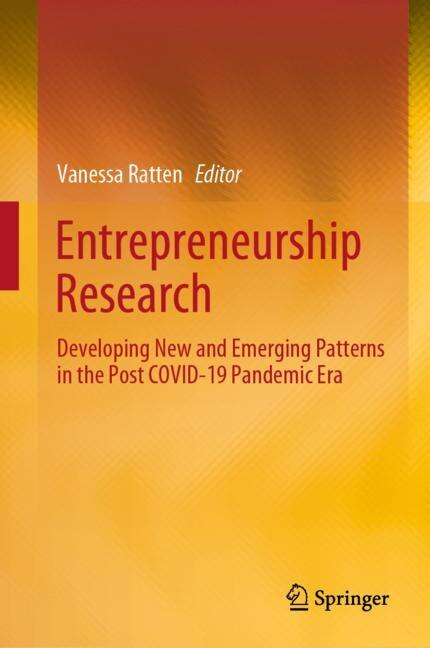 Front cover_Entrepreneurship research