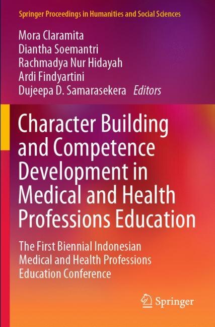 Couverture_Character Building and Competence Development in Medical and Health Professions Education
