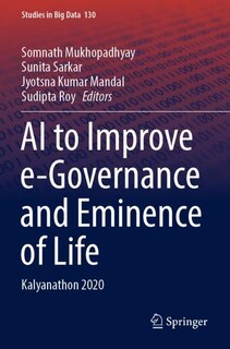 Front cover_AI to Improve e-Governance and Eminence of Life