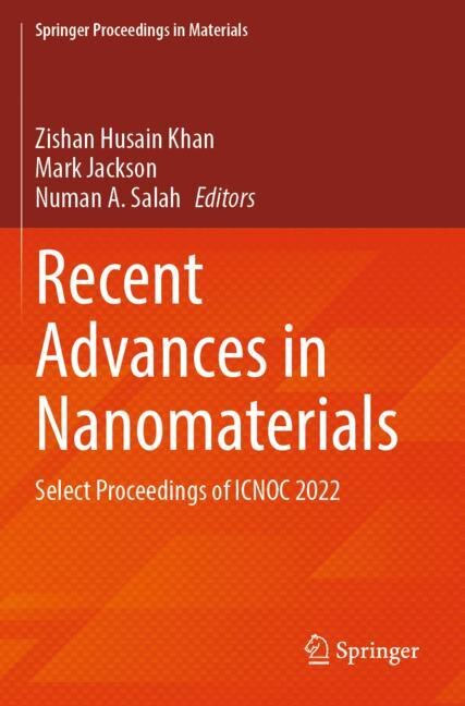 Front cover_Recent Advances in Nanomaterials