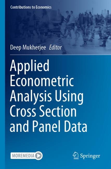 Couverture_Applied Econometric Analysis Using Cross Section and Panel Data