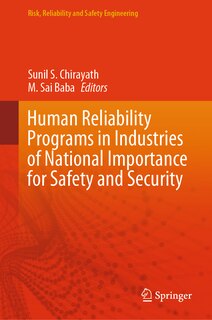 Couverture_Human Reliability Programs in Industries of National Importance for Safety and Security