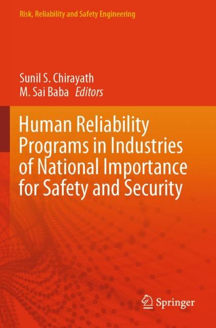 Couverture_Human Reliability Programs in Industries of National Importance for Safety and Security