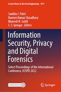 Front cover_Information Security, Privacy and Digital Forensics